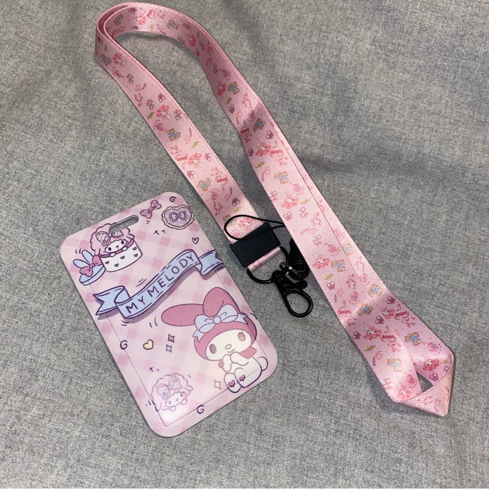 Sanrio My Melody Lanyard with ID Holder